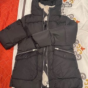 Zara girls down/bubble jacket